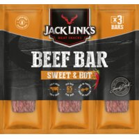 Een afbeelding van Jack Link's Beef bar sweet & hot 3-pack
