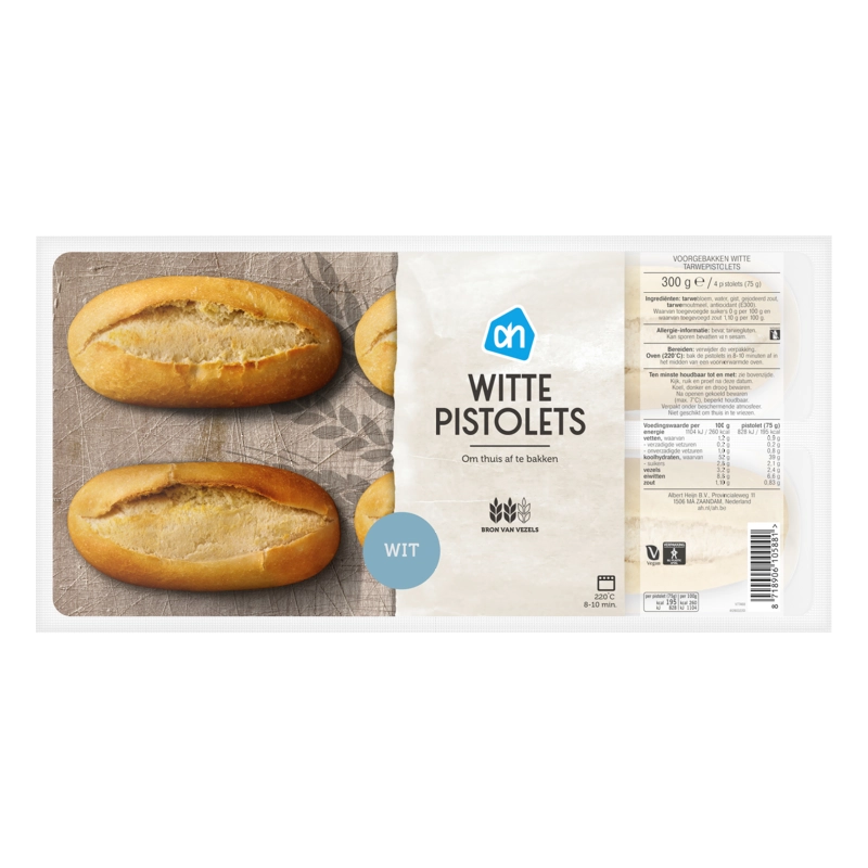 AH Witte pistolets