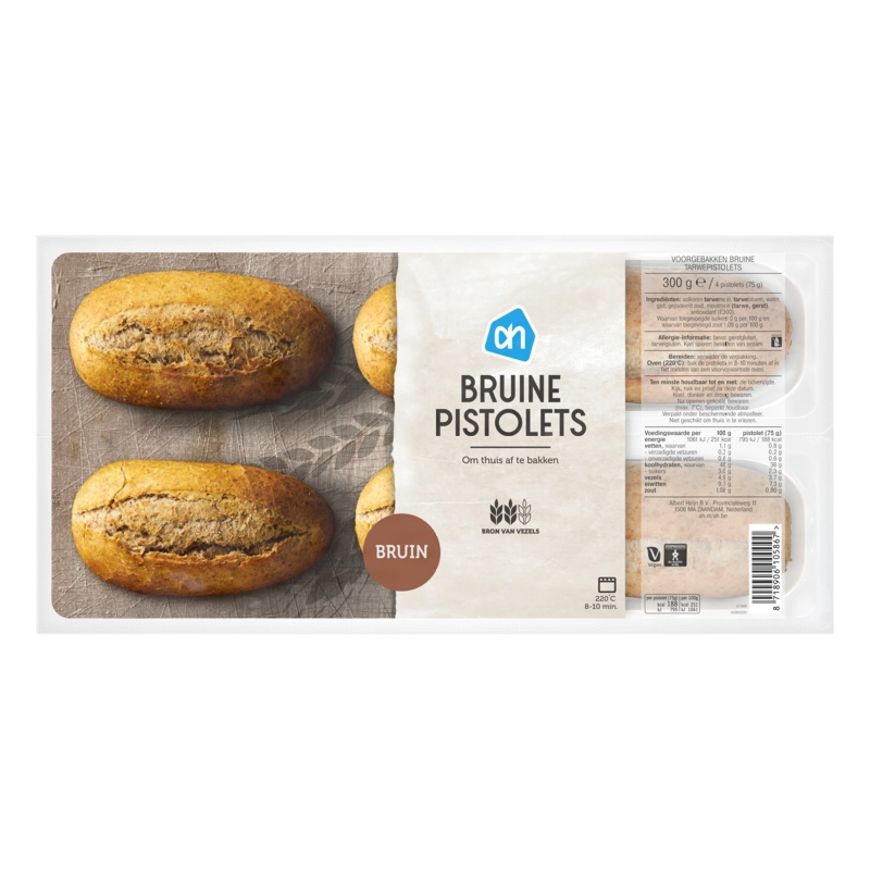 AH Bruine pistolets