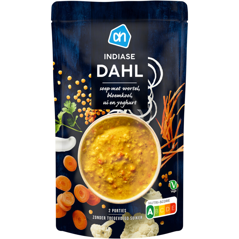 AH Indiase dahl soep bestellen Albert Heijn