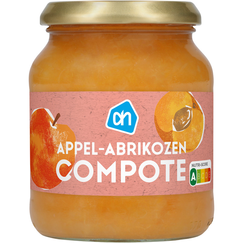 Een afbeelding van AH Appel-abrikozen compote