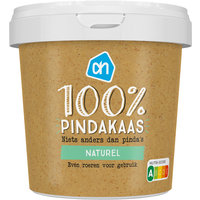 Een afbeelding van AH 100% Pindakaas naturel