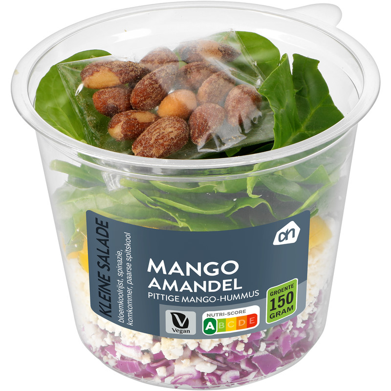 Een afbeelding van AH Kleine salade mango amandel