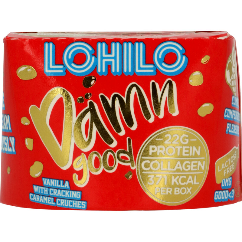 Een afbeelding van Lohilo Proteïne ijs damn good