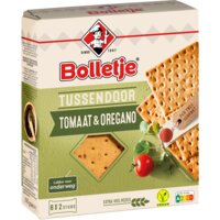 Een afbeelding van Bolletje Tussendoorcrackers tomaat & oregano
