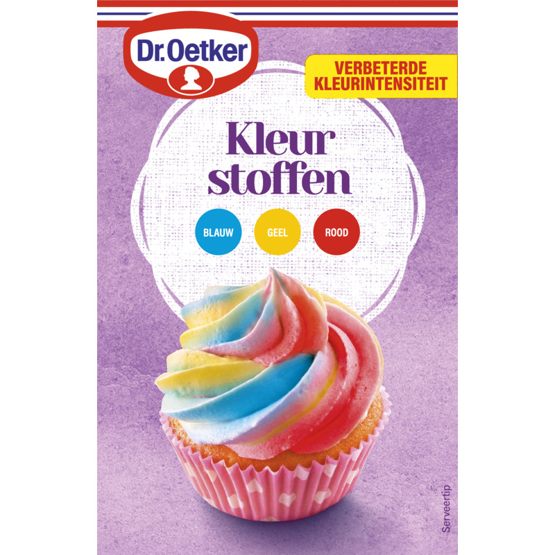 goedkeuren logo Rendezvous Dr. Oetker Kleurstoffen bestellen | Albert Heijn