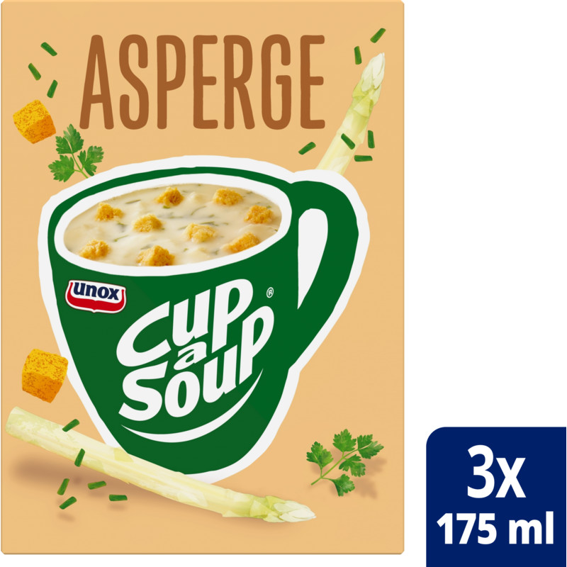 Een afbeelding van Unox Cup-a-soup asperge