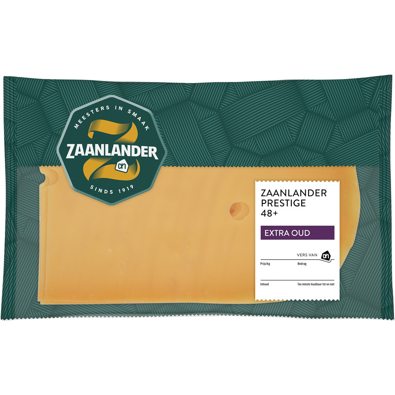 Een afbeelding van AH Zaanlander Prestige extra oud 48+ plakken