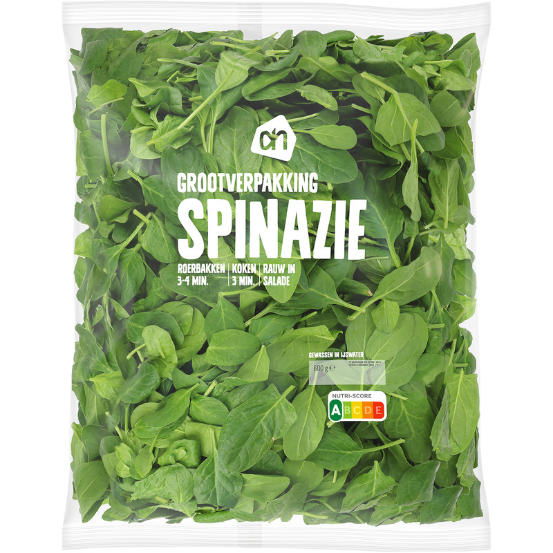 Een afbeelding van AH Spinazie grootverpakking