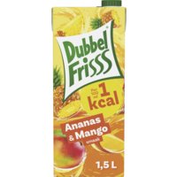 Een afbeelding van DubbelFrisss 1kcal Ananas mango