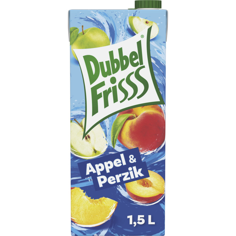 Een afbeelding van DubbelFrisss Appel & perzik