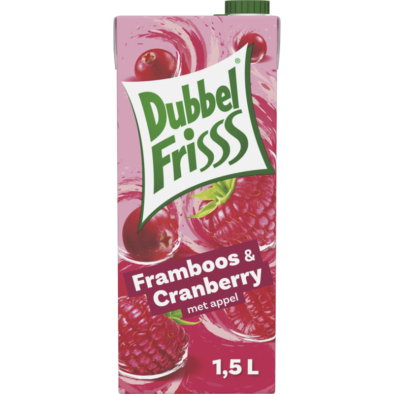 Een afbeelding van DubbelFrisss Framboos & cranberry
