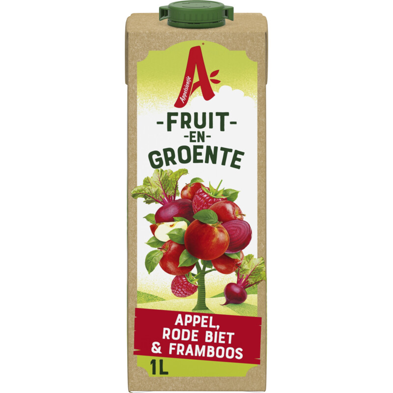 Een afbeelding van Appelsientje Fruit & groente appel rode biet framboos
