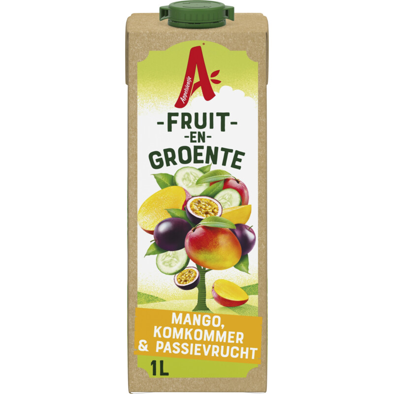 Een afbeelding van Appelsientje Fruit & groente mango komkommer passie