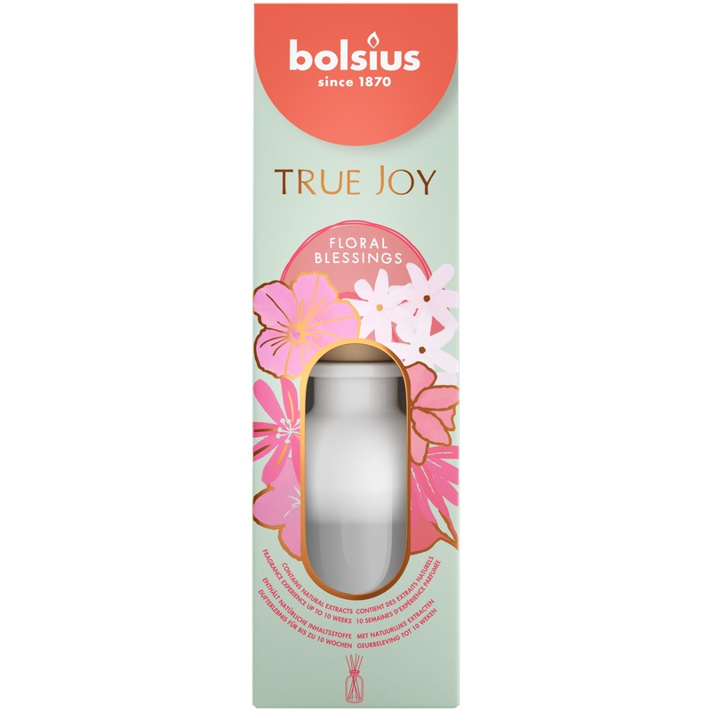 Een afbeelding van Bolsius True joy geurstokjes floral blessings