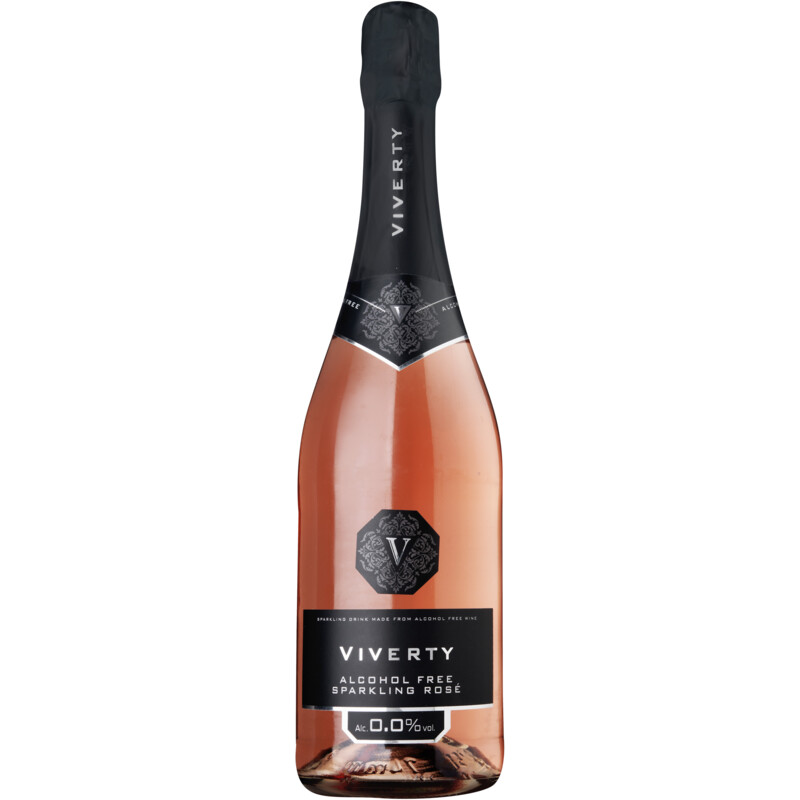 Een afbeelding van Viverty Rosé sparkling alcoholvrij