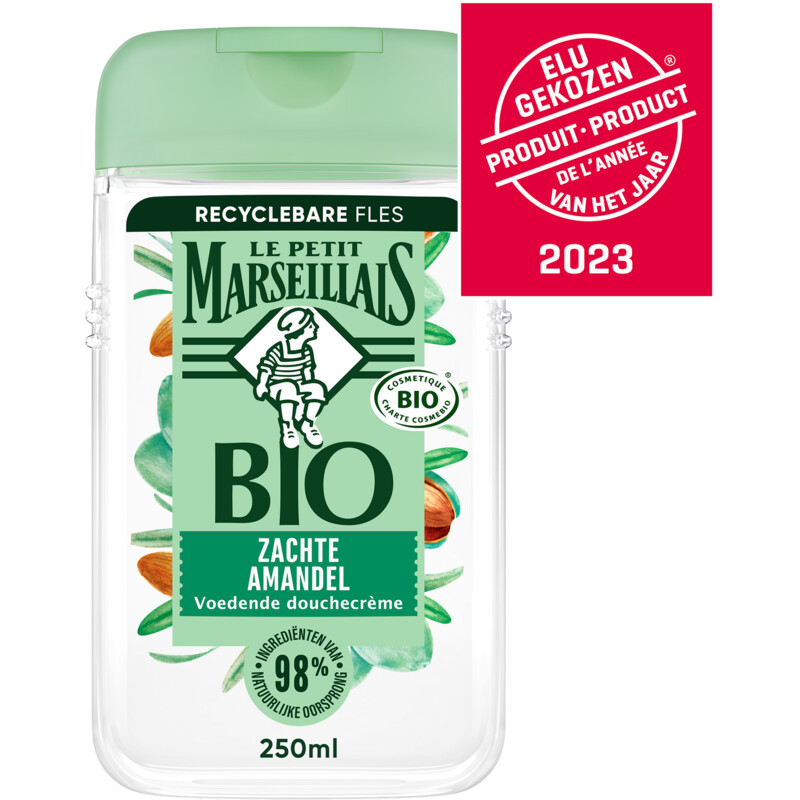 Een afbeelding van Le Petit Marseillais Bio sweet almond shower gel