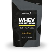 Een afbeelding van Body & Fit Whey perfection banana flavour