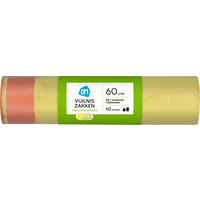 Afbeelding van Vuilniszakken trekband 60 liter citrus