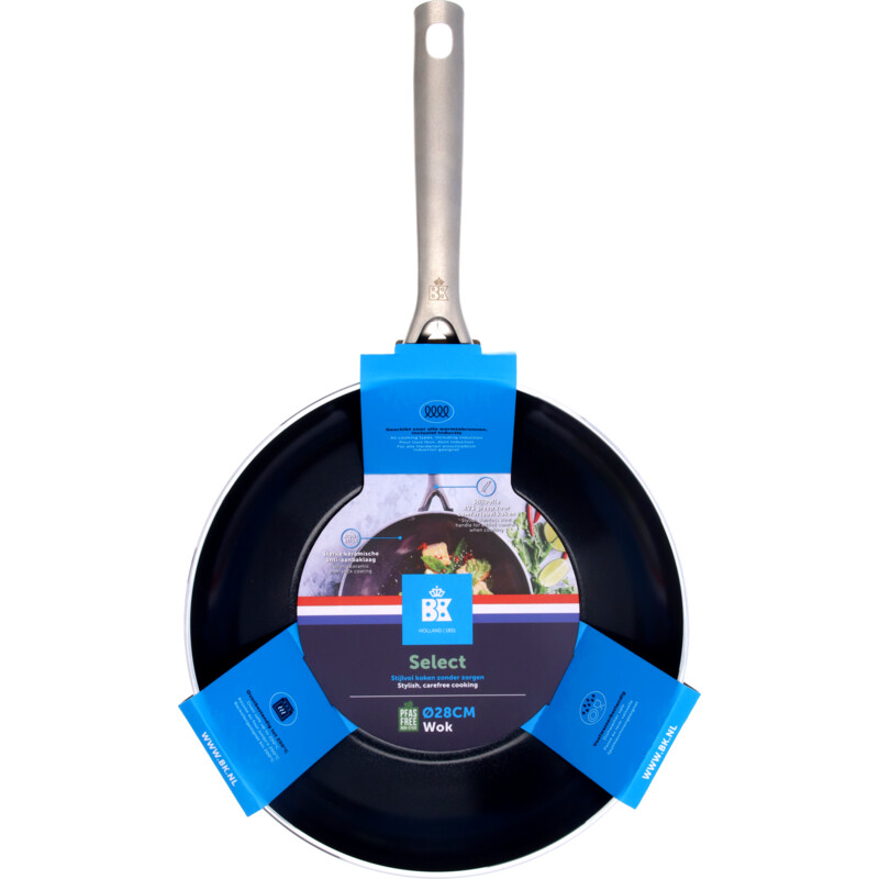 Een afbeelding van BK Select wok 28cm
