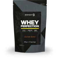 Een afbeelding van Body & Fit Whey perfection chocolate flavour