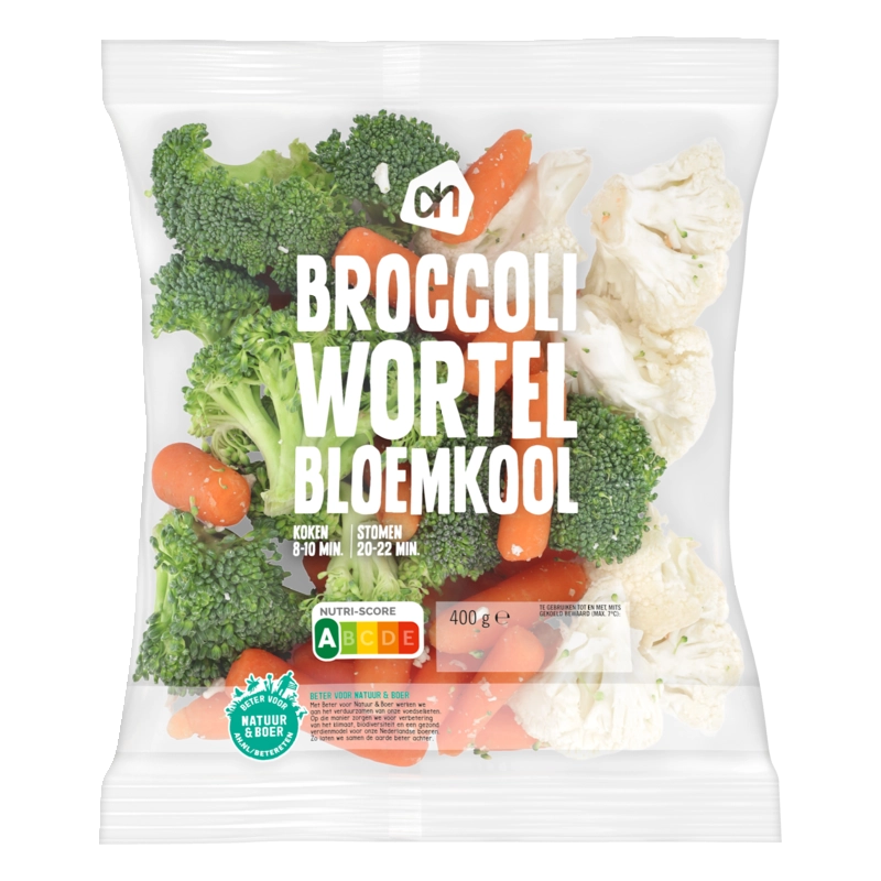 AH Broccoli, wortel, bloemkool