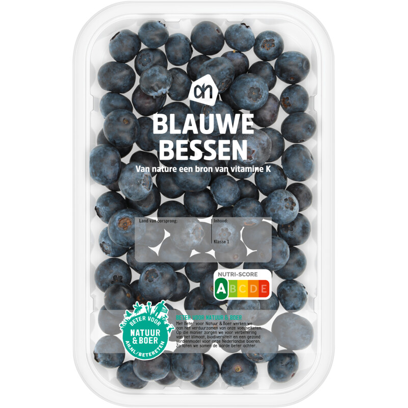 Een afbeelding van AH Blauwe bessen