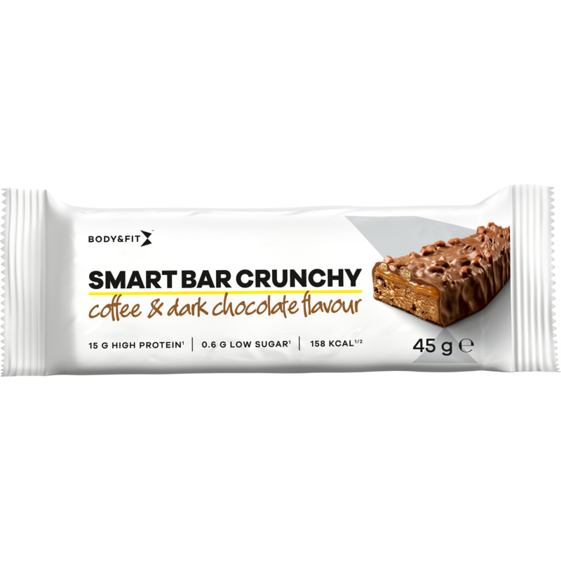 Een afbeelding van Body & Fit Smart bar crunchy coffee & chocolate