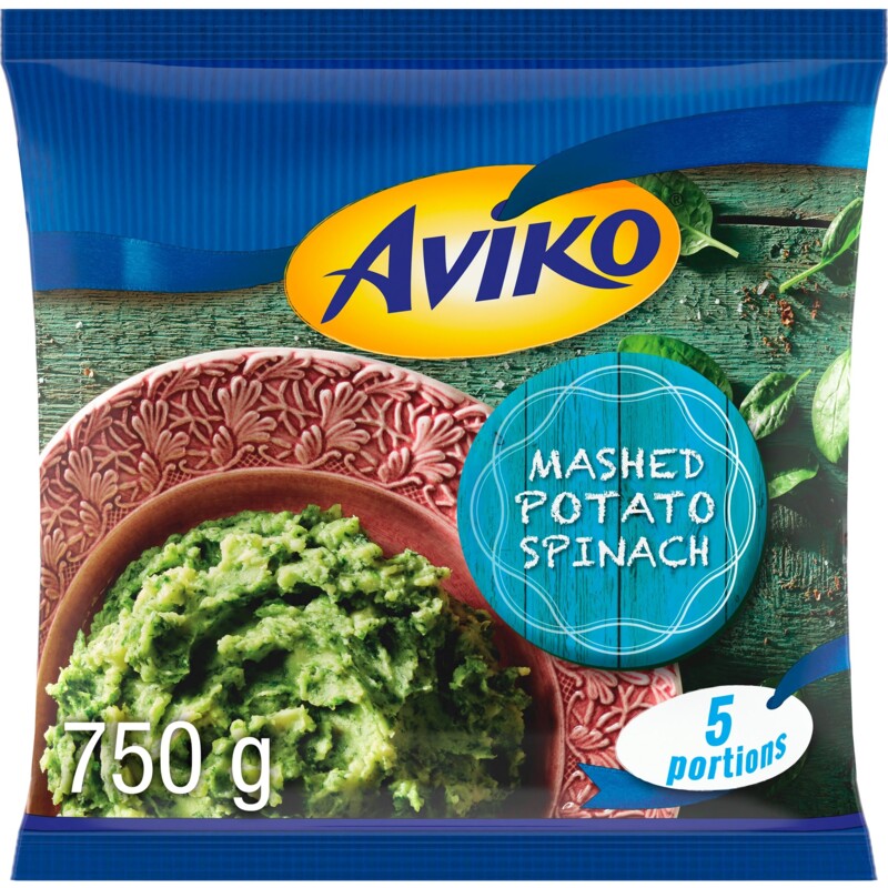 Een afbeelding van Aviko Aardappelpuree spinazie