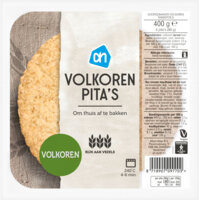 Een afbeelding van AH Volkoren pita's