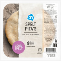 Een afbeelding van AH Spelt pita's