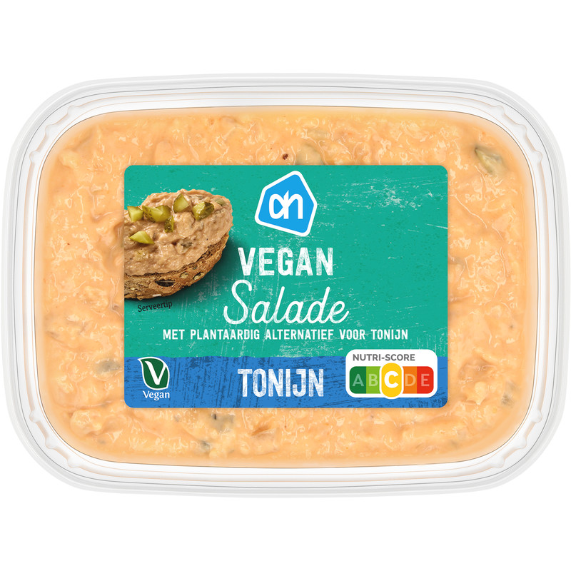 Een afbeelding van AH Vegan salade alternatief voor tonijn