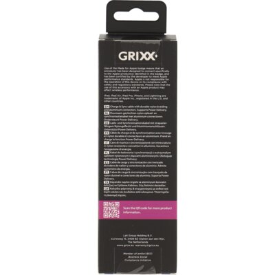 pdp-image-Grixx Lightning to USB-C white 1 meter
