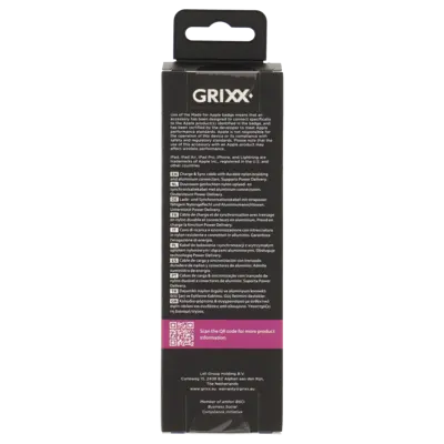 pdp-image-Grixx Lightning to USB-C white 1 meter