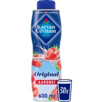 Original aardbei siroop