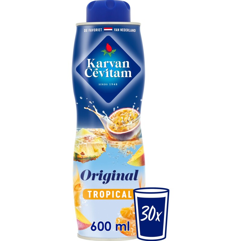 Een afbeelding van Karvan Cévitam Original tropical siroop