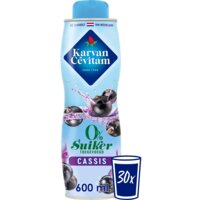 Een afbeelding van Karvan Cévitam 0% Suiker toegevoegd cassis siroop