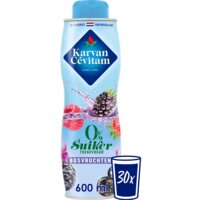 Een afbeelding van Karvan Cévitam 0% Suiker toegevoegd bosvruchten siroop