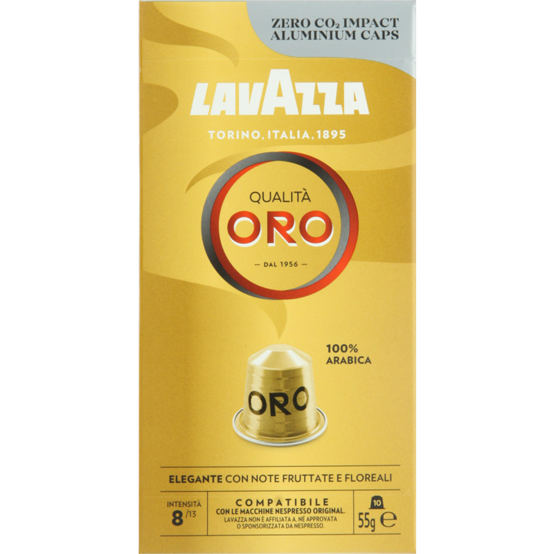 Een afbeelding van Lavazza Nespresso qualita oro