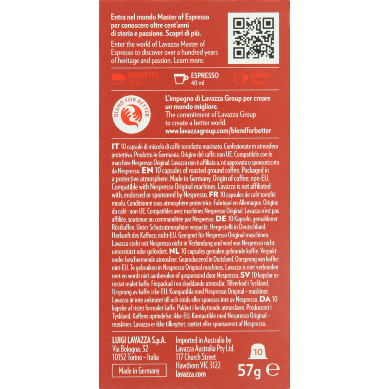 Een afbeelding van Lavazza Qualità rossa capsules