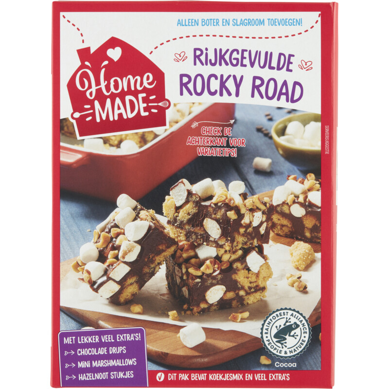 Een afbeelding van Homemade Rocky road