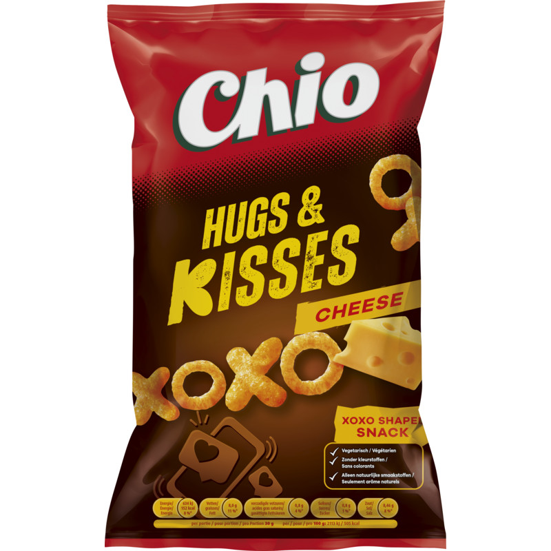 Een afbeelding van Chio Hugs & kisses cheese