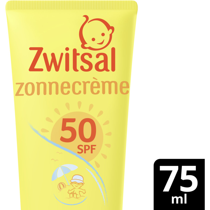 Een afbeelding van Zwitsal Baby zonnecreme spf50+