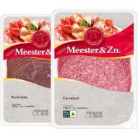 Een afbeelding van Meester & Zn. gerookt vlees pakket