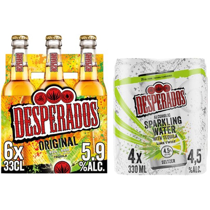 Een afbeelding van Nieuw! Desperados Seltzer