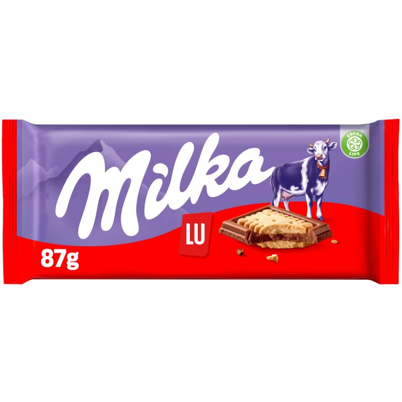 Een afbeelding van Milka Reep melk lu
