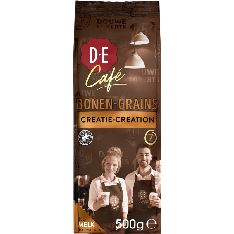 Een afbeelding van Douwe Egberts Cafe creations bonen
