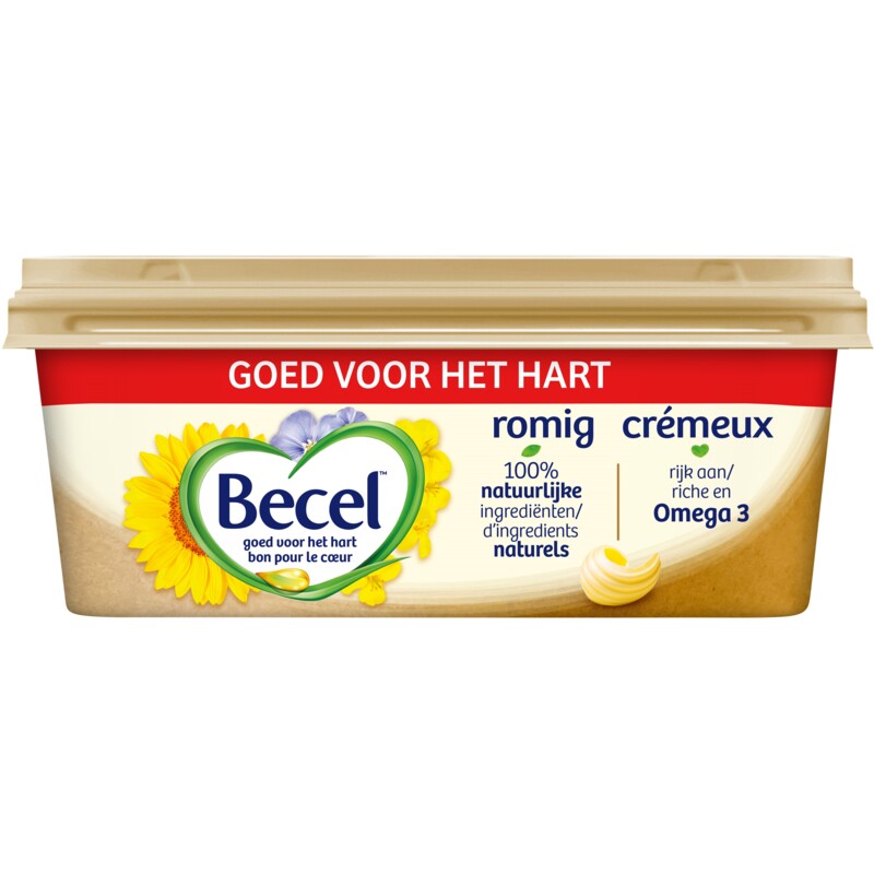 Een afbeelding van Becel Romig met omega 3