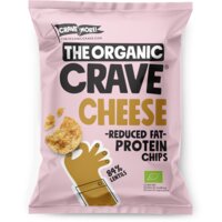 Een afbeelding van The Organic Crave Cheese protein chips
