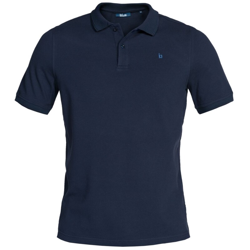 Een afbeelding van Blue Heren polo blauw XXL